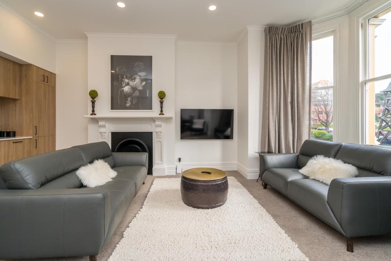 Inner City Executive Living On Stuart Street Dunedin Buitenkant foto